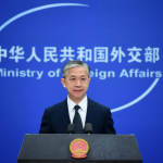 Wang Wenbin: ”dramatizarea și speculațiile despre război nu sunt un comportament responsabil”